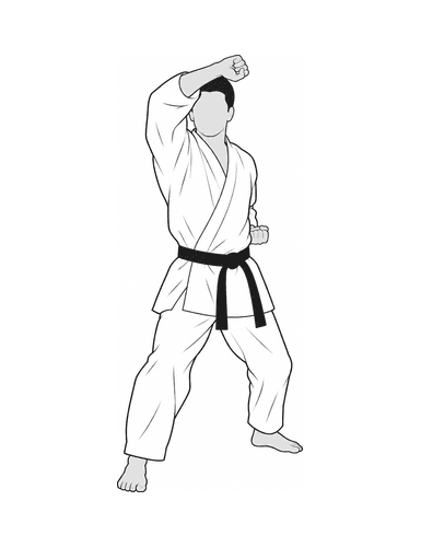 7 - jodan age-uke